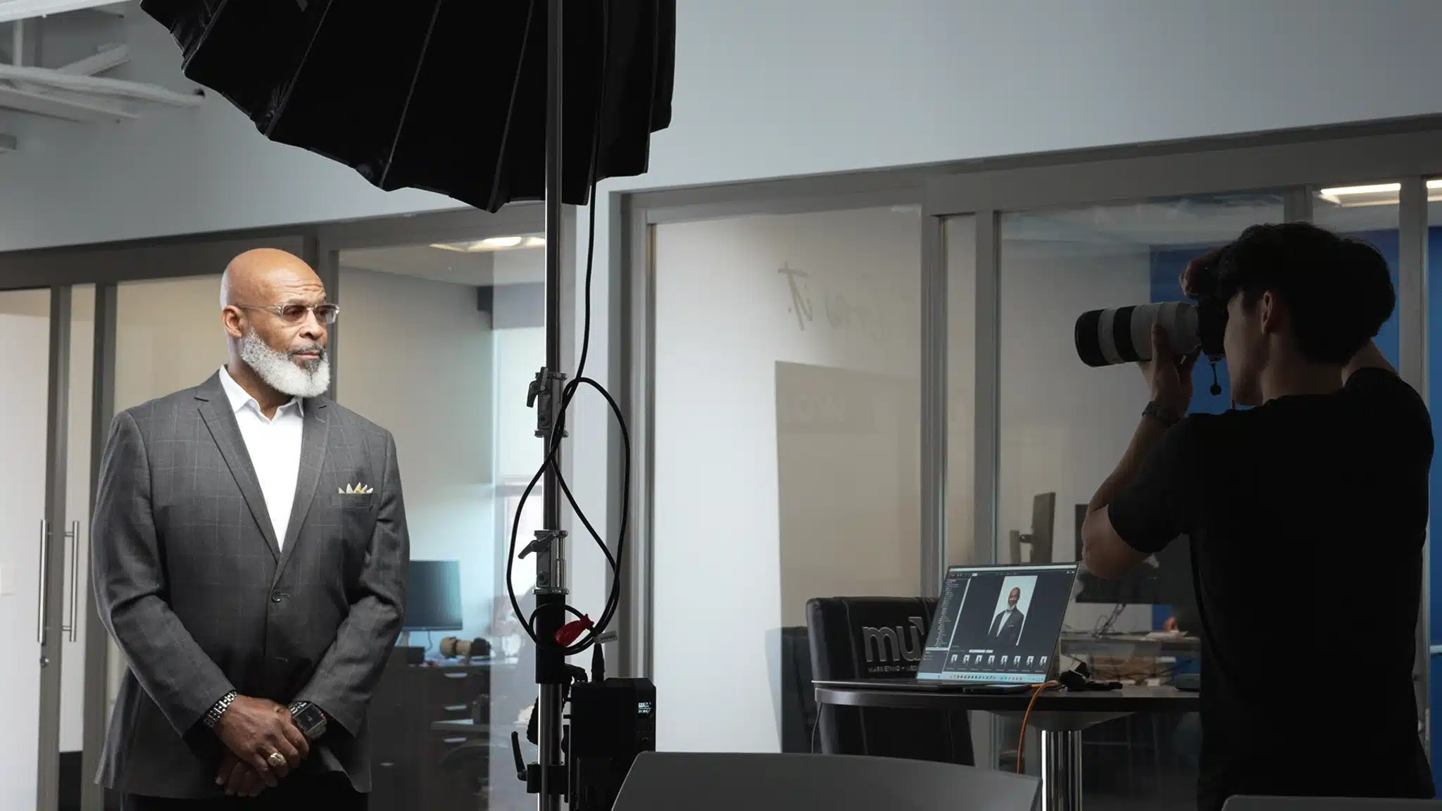 Professional Presence: Ethan Wang Captures Indy Chamber Headshots | Recre8 Media